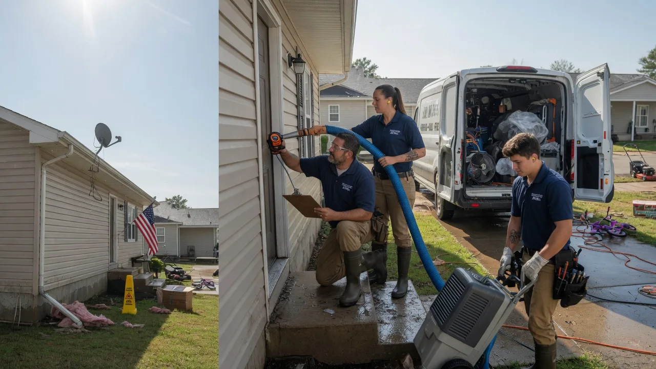 Ceiling Water Damage Restoration in Buckingham, PA near me